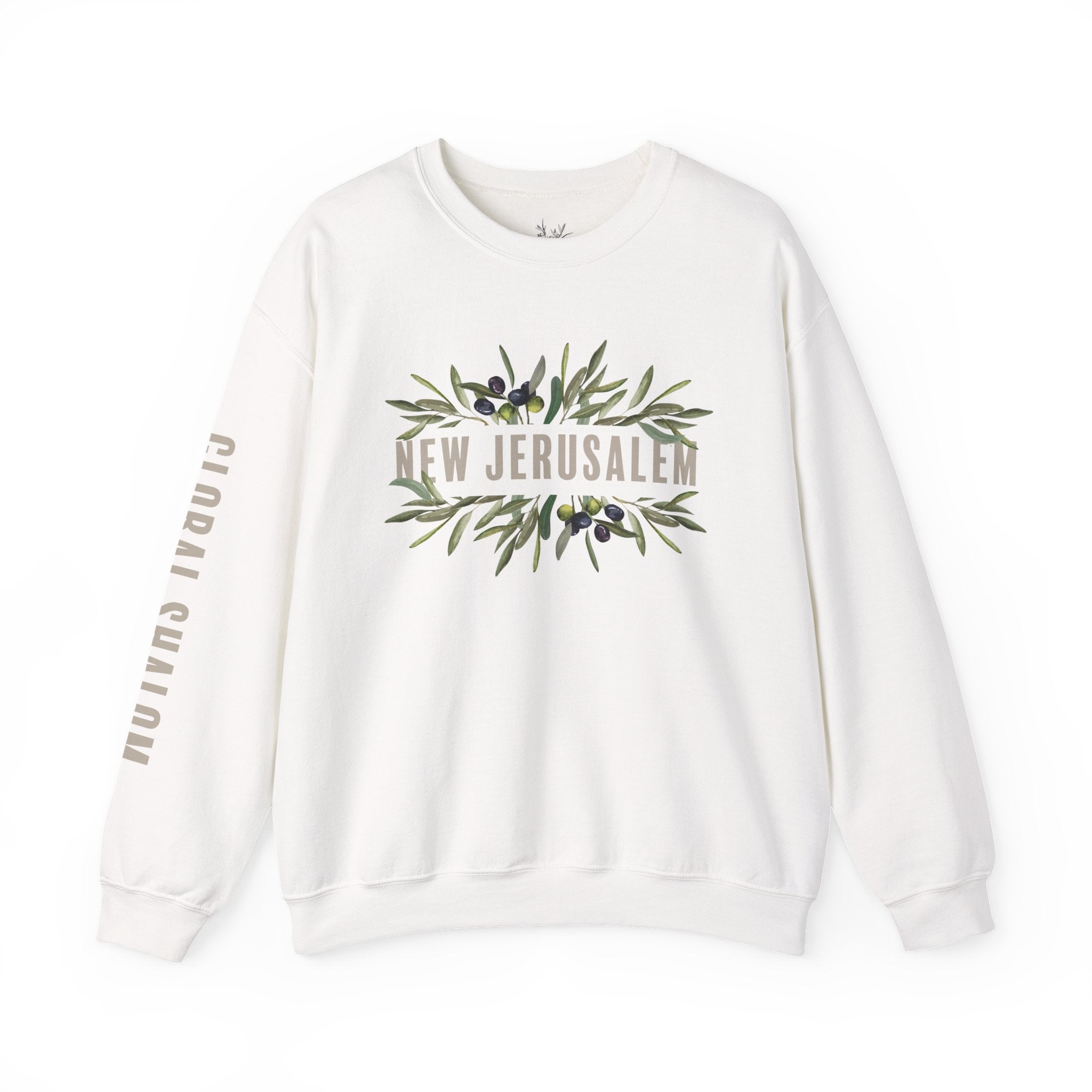 New Jerusalem Olive Branch Sweatshirt
