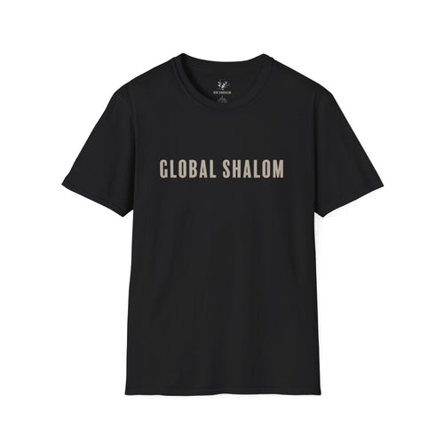 Global Shalom T-Shirt — Minimalist Peace Tee