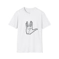 Live Long and Prosper T-Shirt – Hand Gesture Graphic Tee