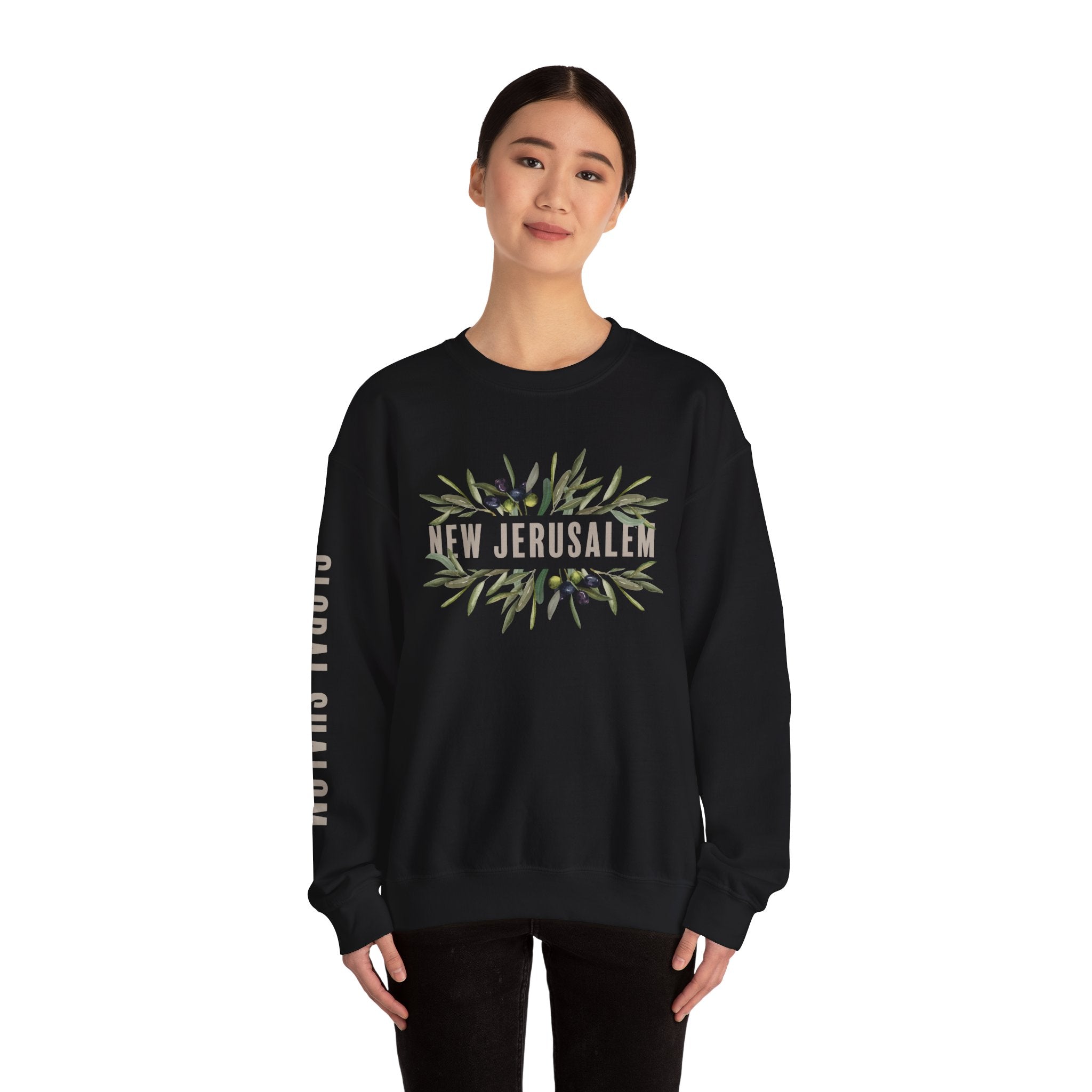New Jerusalem Olive Branch Sweatshirt