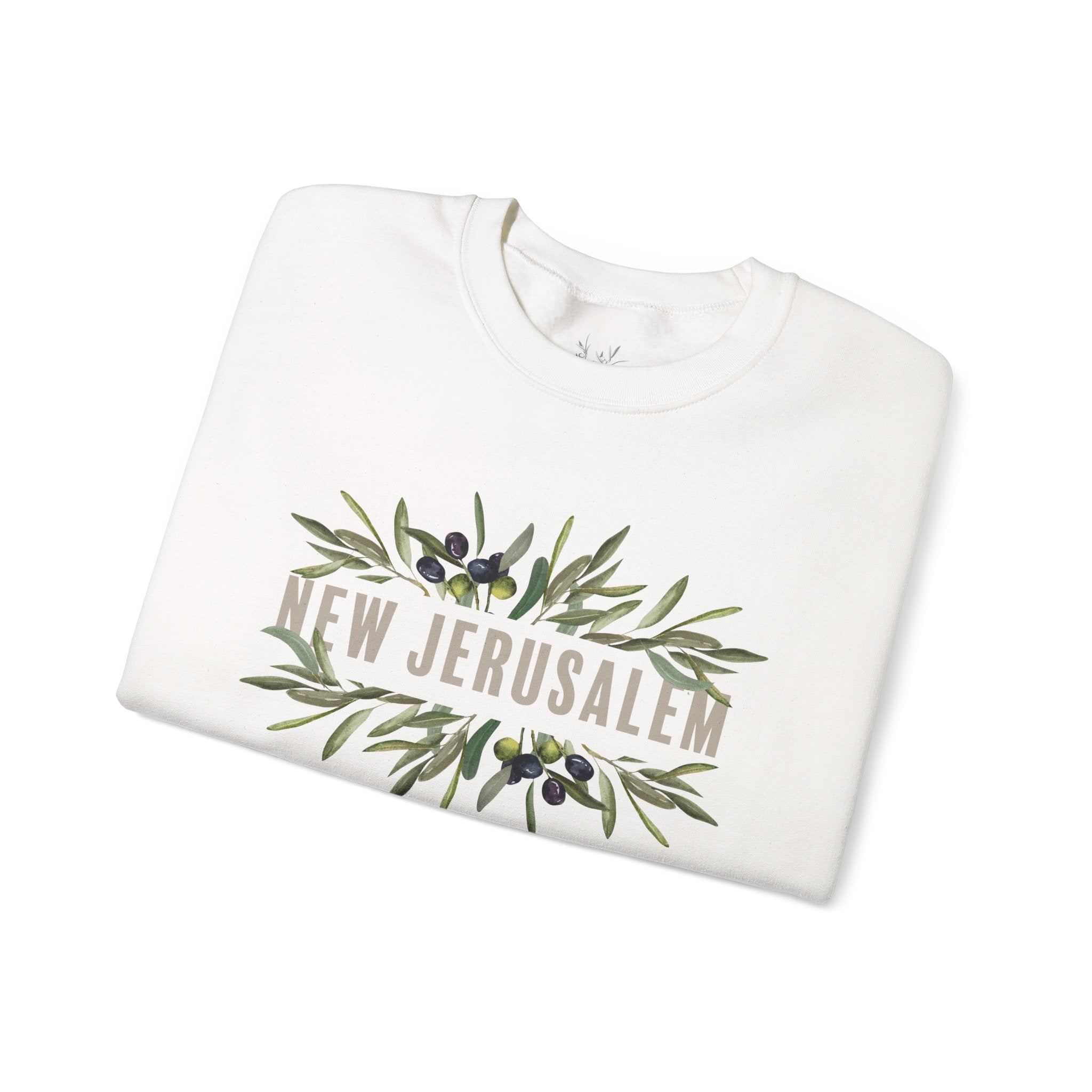 New Jerusalem Olive Branch Sweatshirt